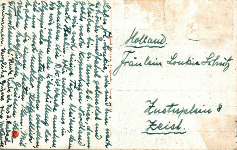 Denmark Aalsgaarde Vintage Postcard 08.72