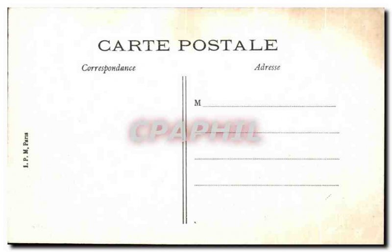 Old Postcard Chateau de Chaumont Sur Loire View D & # 39Ensemble