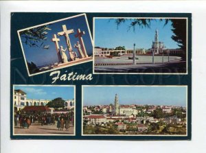 422099 PORTUGAL to GERMANY 1971 year FATIMA collage RPPC