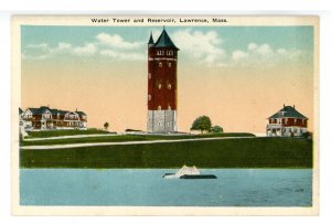 MA - Lawrence. Water Tower & Reservoir