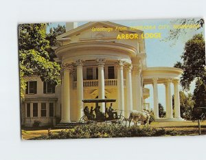 Postcard Arbor Lodge Greetings From Nebraska City Nebraska USA