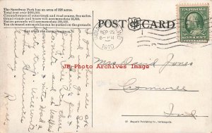 IN, Indianapolis, Indiana, Indianapolis Motor Speedway, Park, 1910 PM 