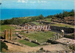 Postcard Modern Camiros Rhodes Ruins of ancient city