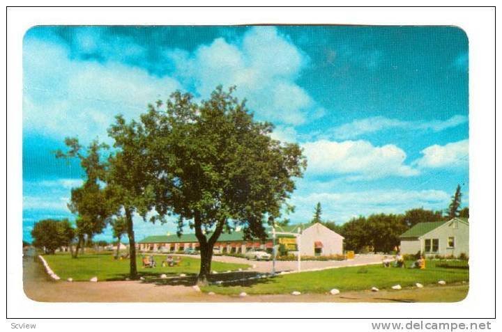 Twin Pines Motel, Brandon, Manitoba, Canada, 1940-1960s