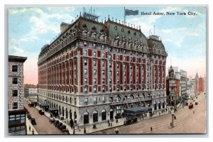 Hotel Astor New York City NY NYC UNP DB Postcard V21