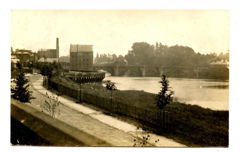 UK - England, Chester. Bridge of the River Dee   RPPC