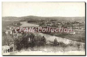 Postcard Old Bellevue Meudon Panorama Sevres Saint Cloud Suresnes and the Rep...