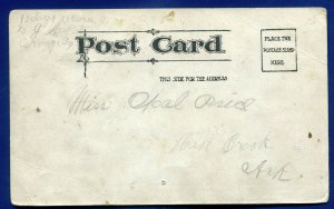 Orange Texas Yellow Pine Paper Mill old Postcard 