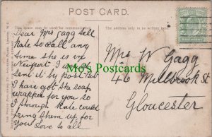 Genealogy Postcard - Gagg, 46 Millbrook Street, Gloucester,Gloucestershire GL913