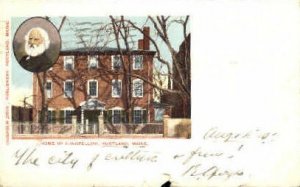 Home of Longfellow in Portland, Maine