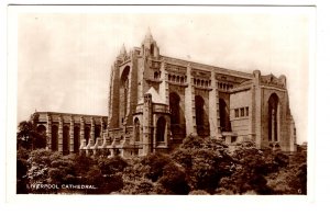 Real Photo, Liverpool Cathedral, Engalnd,