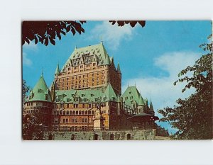 Postcard The Chateau Frontenac, Quebec City, Canada