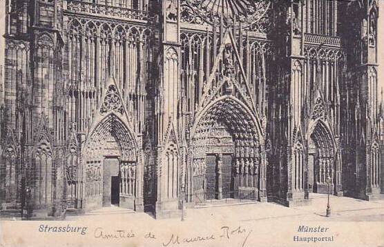 France Strasbourg L'Eglise 1902