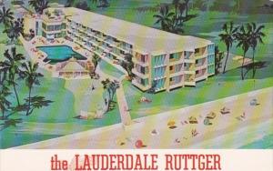 Florida Fort Lauderdale The Lauderdale Ruttger Resort-O-Tel 1966