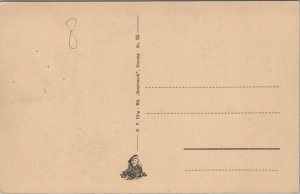 Netherlands Hilversum Postkantoor Vintage Postcard 04.09