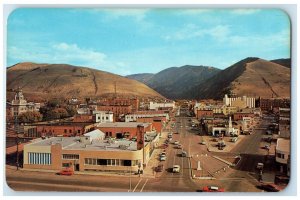 c1950's Hellgate Canyon Scenic Setting of Missoula Montana MT Vintage Postcard