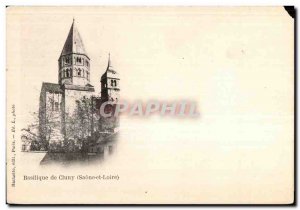 Cluny - The Basilica - Old Postcard