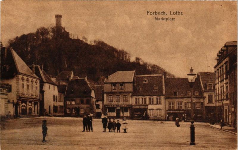 CPA AK FORBACH Lothr. - Markplatz (454629)