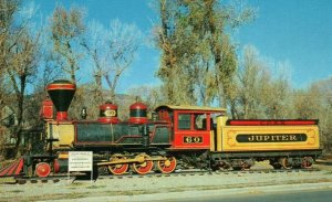 Vintage Postcard Narrow Gauge Railroad 'Jupiter' - Durango Silverton Colorado