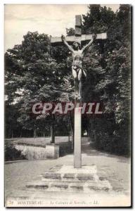 Montereau - Calvary Surville - Old Postcard