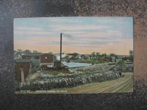 MILO ME MAINE - AMERICAN THREAD CO MILLS c1910 Postcard