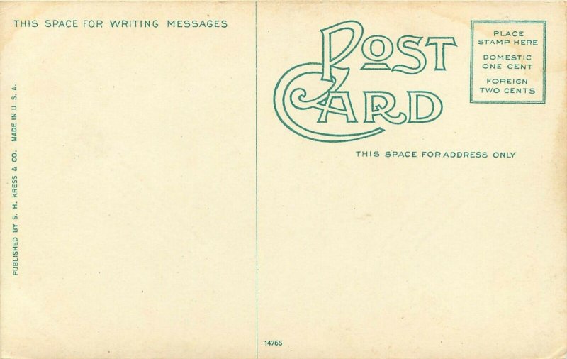 Vintage c1910 Postcard; Court House & Jail, Mobile AL Unposted