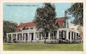 Gulfport Mississippi Country Club Vintage Postcard AA38363