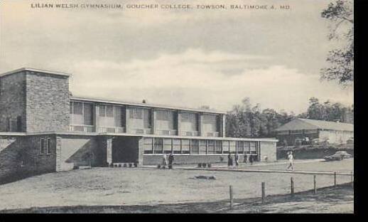 Maryland Baltimore Lilian Welsh Gymnasium Goucher College Towson Artvue