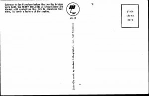 Postcard SHOPS SCENE San Francisco California CA AK9286