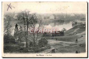 Old Postcard Le Mans Le Port