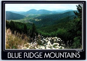 Postcard - Peaceful Panoramas of Blue Ridge Mountains - Virginia