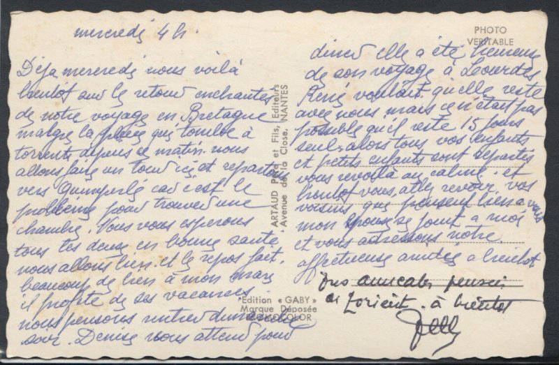 France Postcard - Views of Lorient    RS8942