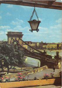 B46500 View of Budapest Chain Bridge  hungary