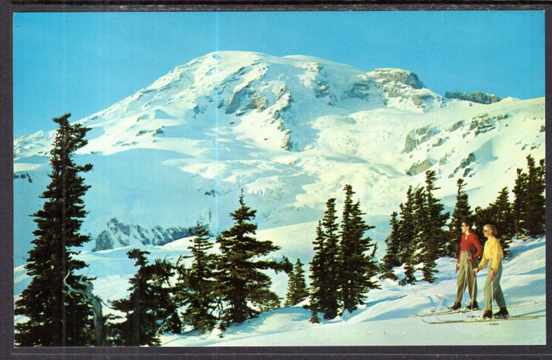 Mount Rainier in Winter,WA