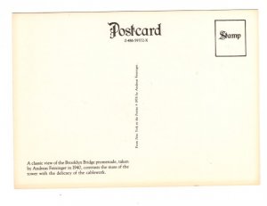 Promenade, Brooklyn Bridge, New York City