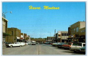 c1950s Citizens Bank Business Section Havre Montana MT Vintage Unposted Postcard