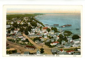 MA - Provincetown. View East from Pilgrim Memorial Monument