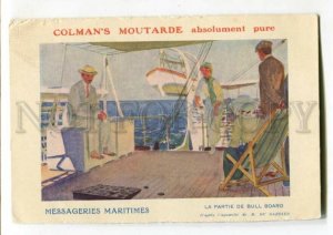 3109224 advertising Messageries Maritimes liners Golf on board