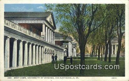 West Lawn, University of Virginia - Charlottesville