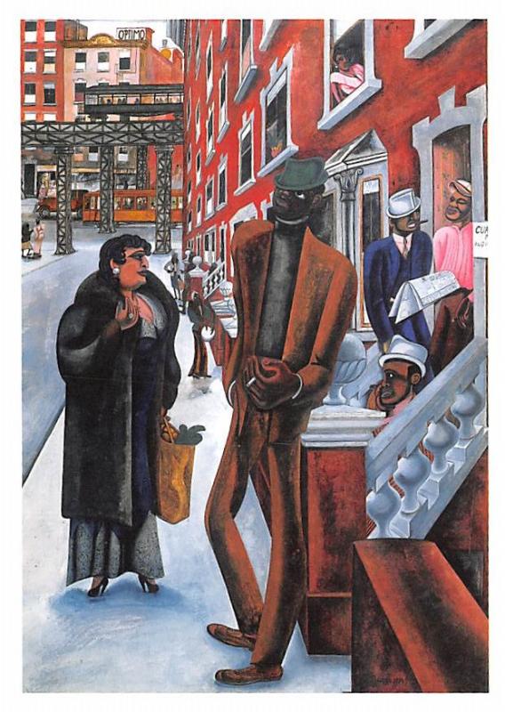 Edward Burra - Harlem | Other / Unsorted, Postcard / HipPostcard