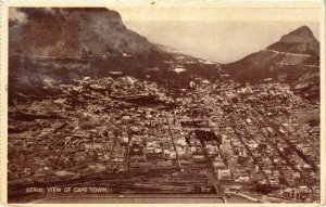 CPA AK Aerial view of Cape Town SOUTH AFRICA (832936)