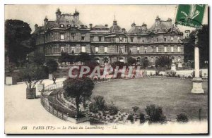 Postcard Old Paris VI the Luxembourg Palace