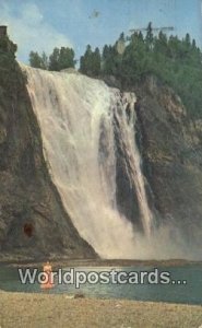 Montmorency Falls Quebec Canada 1956 