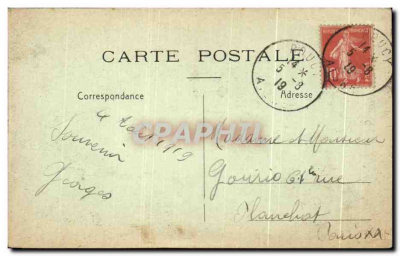 Old Postcard Berry Au Bac A Funnel Mine Army