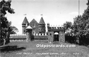 The Castle, Real Photo Fox River Grove, Illinois, IL, USA Unused 