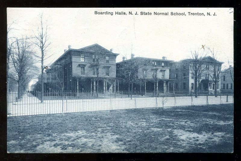 dc246 - TRENTON NJ 1909 Boarding Halls Of Normal School