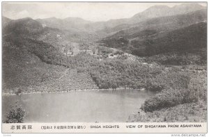 Shiga Heights, View Of Shigayama From ASAHIYAMA, JAPAN, 1900-1910s