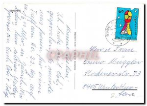 Modern Postcard Lugano