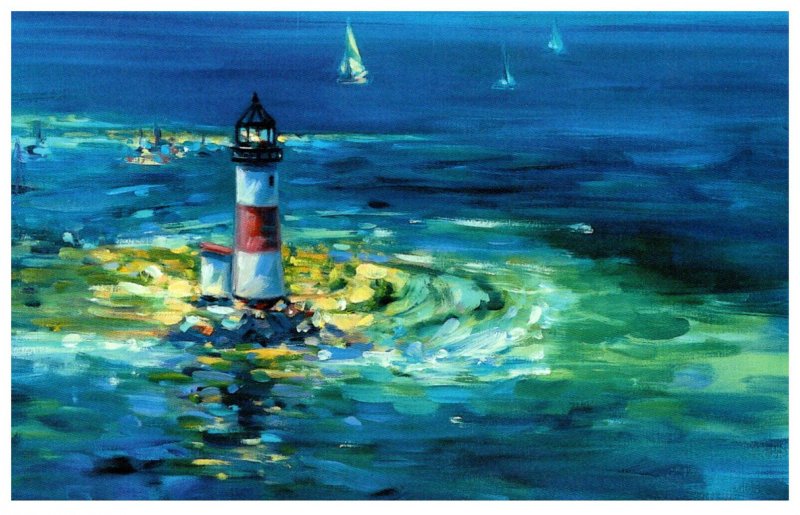 Lighthouse art by Harlequin