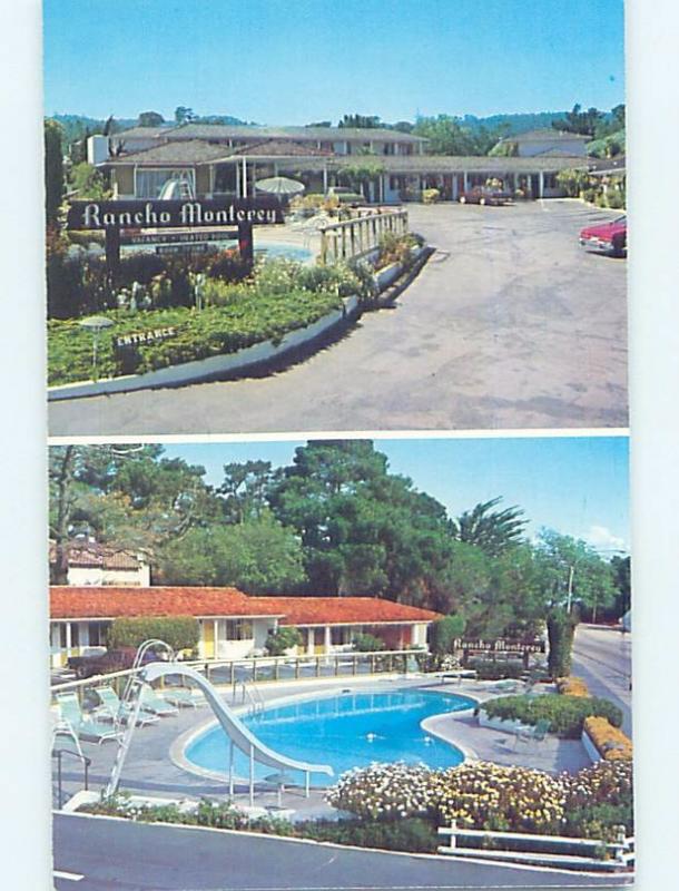 Unused Pre-1980 MOTEL SCENE Monterey California CA F7176